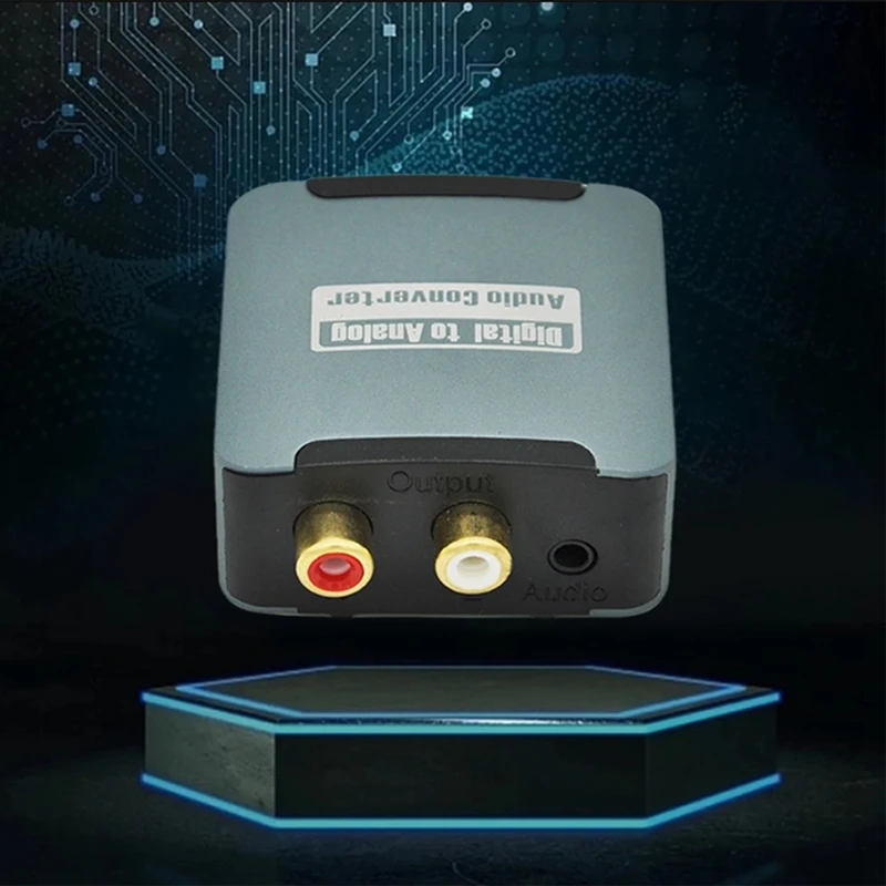 Модернизированный аудиодекодер Цифро-аналоговый аудиокоаксиальный