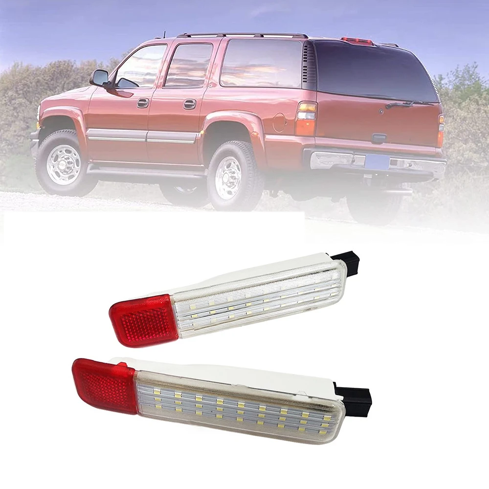 2 шт. автомобильная светодиодная дверная панель лампа освещения для пикапа Chevy и