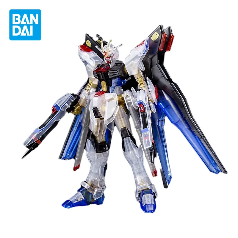 Anime Figure Zgmf-x2oa Strike Freedom Gundam Hgce Action Figures Collectible Toy Gift For Kids
