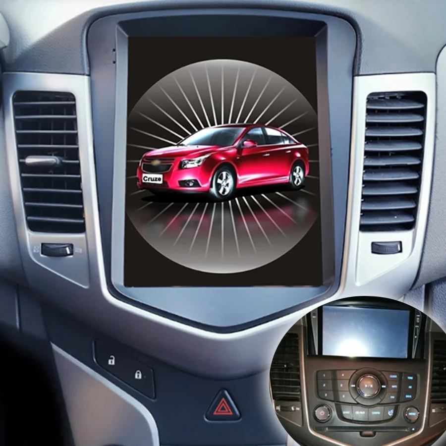 

Car Stereo Head Unit For Chevrolet Cruze 2009-2015 Android 11 Tesla Style Screen Car GPS Multimedia Radio Player IPS DSP