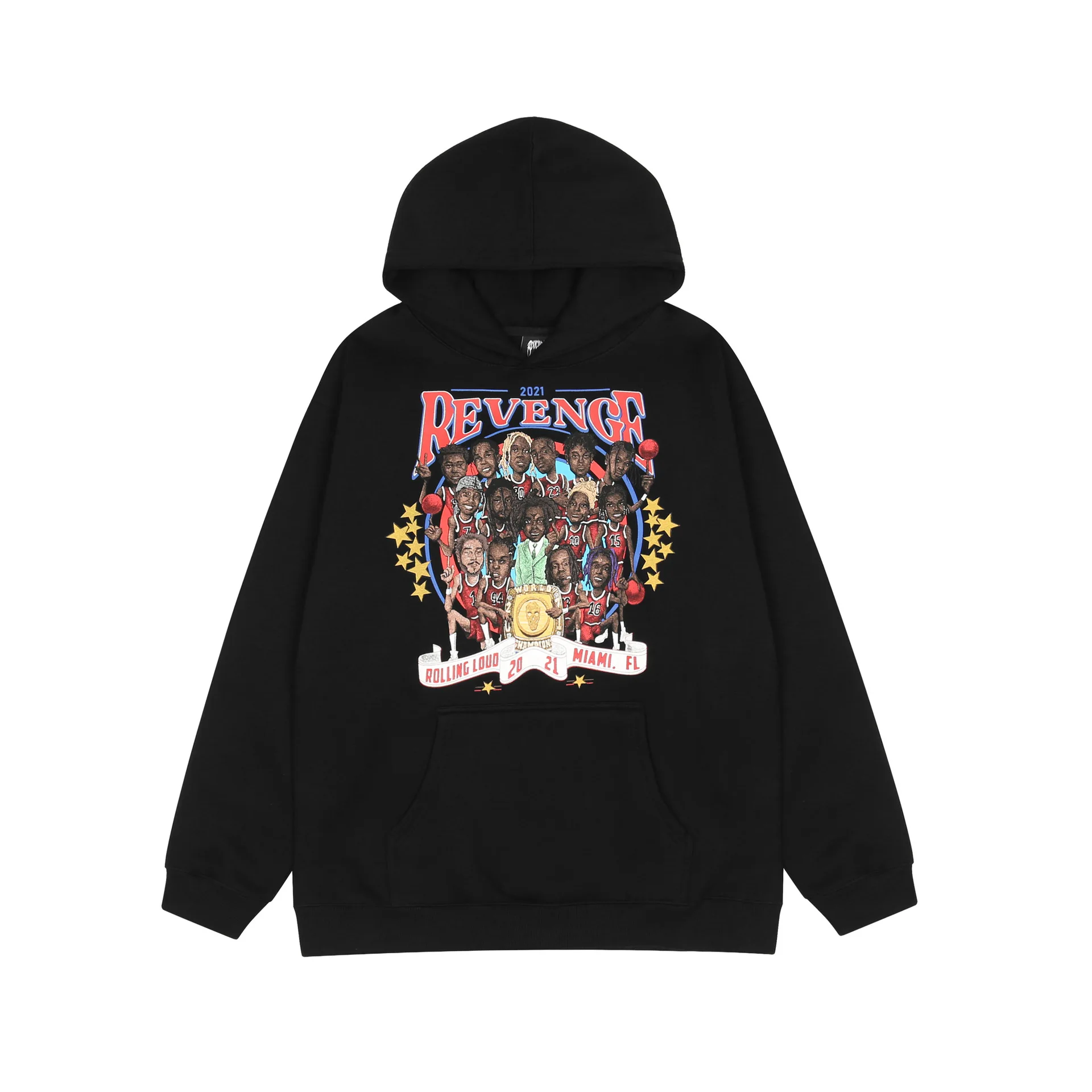 

New 22 luxury rolling loud REVENGE Ink Pullover Hoodies Hoody hooded Sweatshirts velvet Cotton Drake Thick Fleece Street #A361