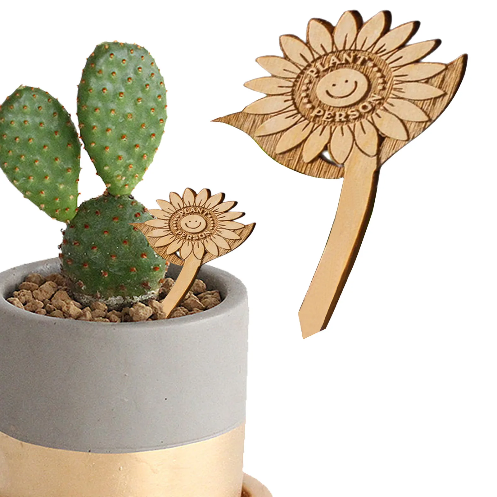 

Wood Plant Labels Tag For Seed Flowers Garden Potted Plants Wood Party Decoration Wood Plant Stakes Label For Plant