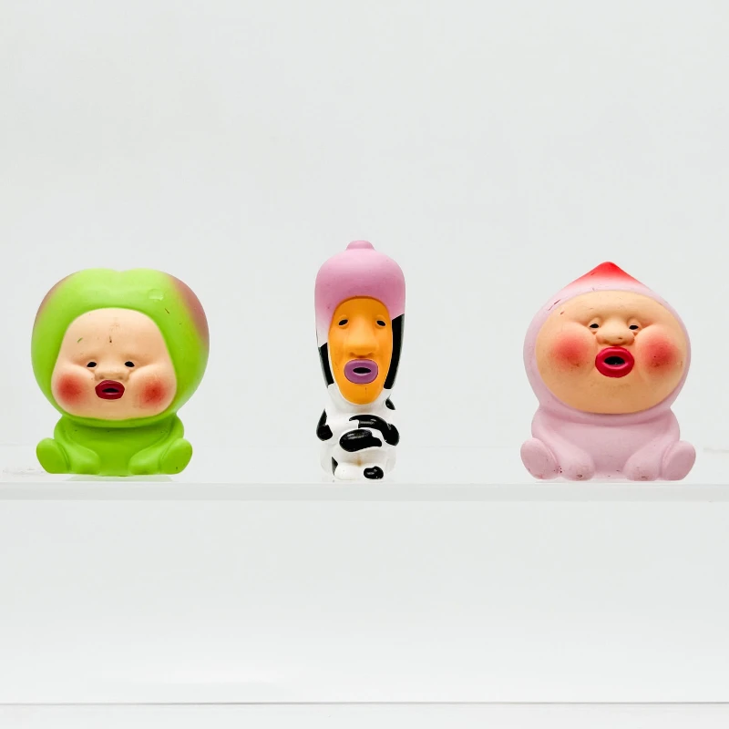 Фото Японская QUALIA Kobito Gashapon, капсульные игрушки, ферма, эльф, корова, Chomper, кукла, экшн-фигурка, модель игрушки, коллекционные украшения №2