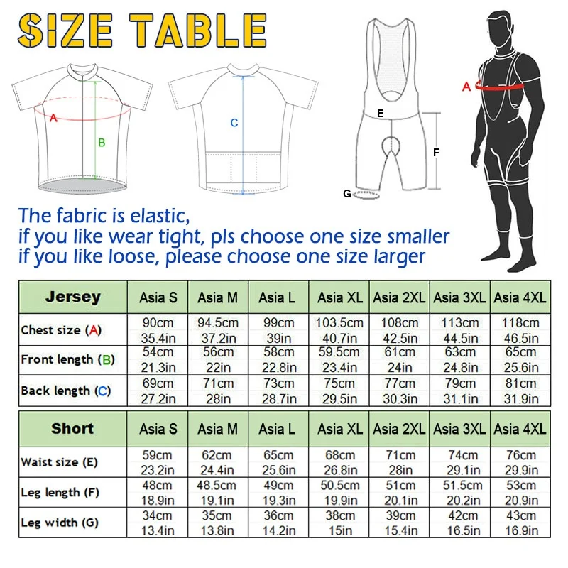 Лето 2022 Бразильская велосипедная Мужская куртка комплект из Джерси дорожная