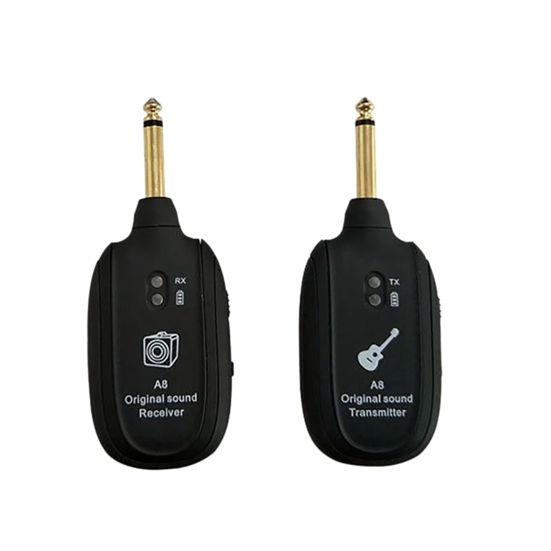 

A8 Guitar Wireless Transmission System Electric Guitar Wireless Pickup Wireless Transceiver