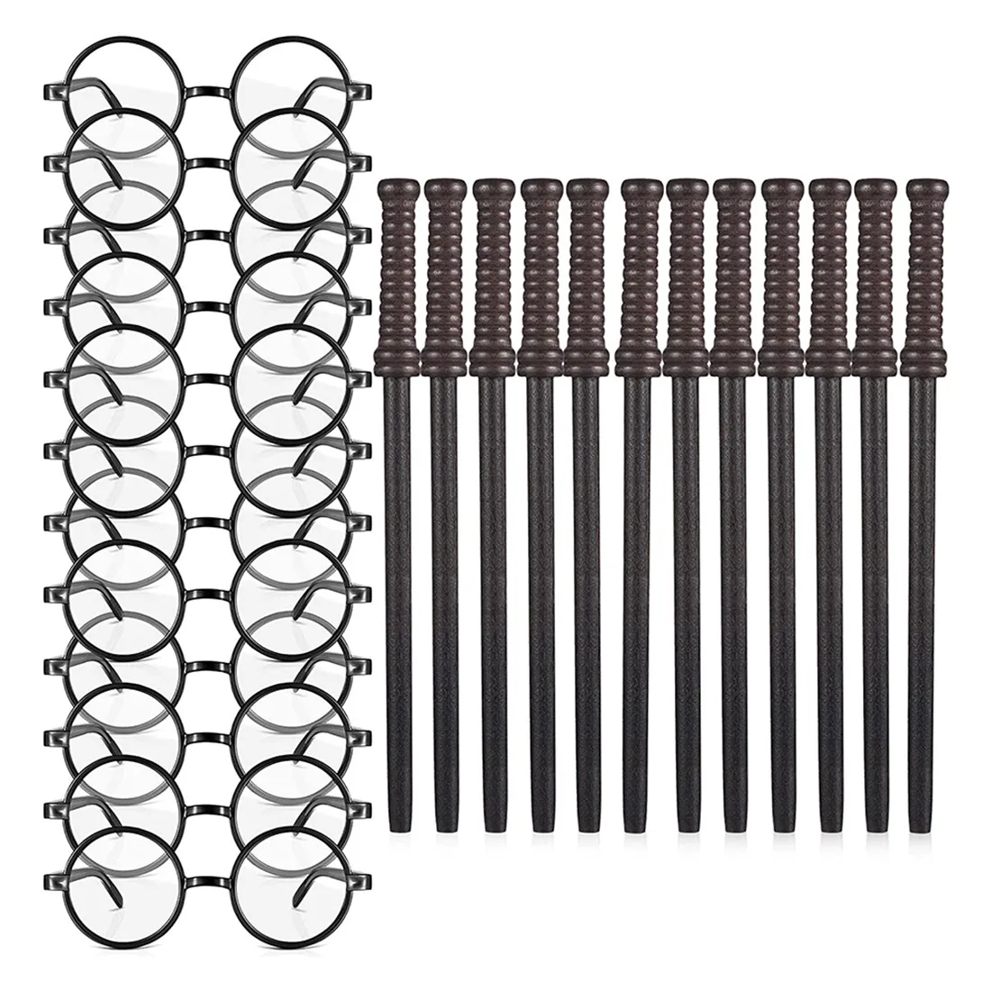 24 шт. карандаши и очки для подростков