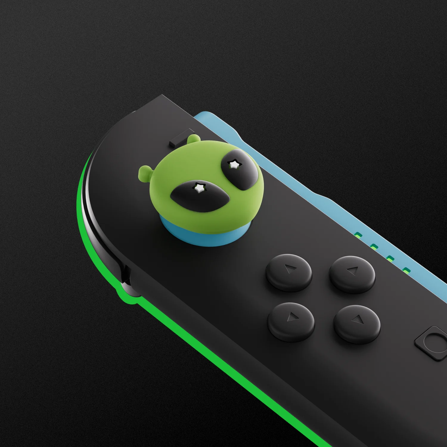 Силиконовые ручки Geekshare для контроллера Switch 2Switch 2 Pro — колпачки для джойстиков NS2NS2 Pro, Alien Invasion (art.: 3920d2a185263) - 3920d2a185263