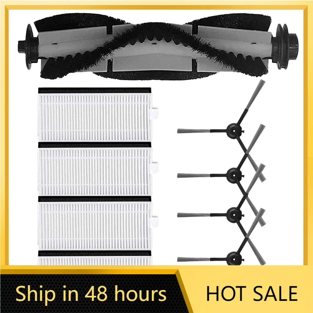 

For XIEbro MAMNV Main Brush Side Brushes Filters For XIEbro HR1010 For MAMNV HR1010 Robot Vacuum Cleaner