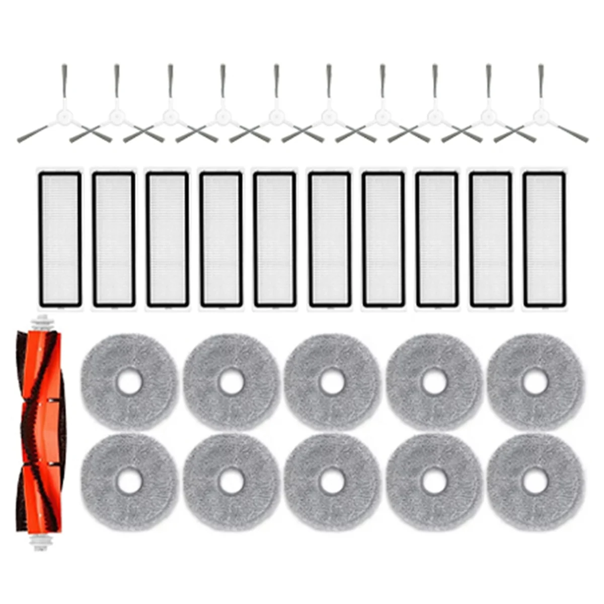 Для робота-пылесоса Xiaomi S10+ Plus B105/S20+ запасные части аксессуары основная боковая