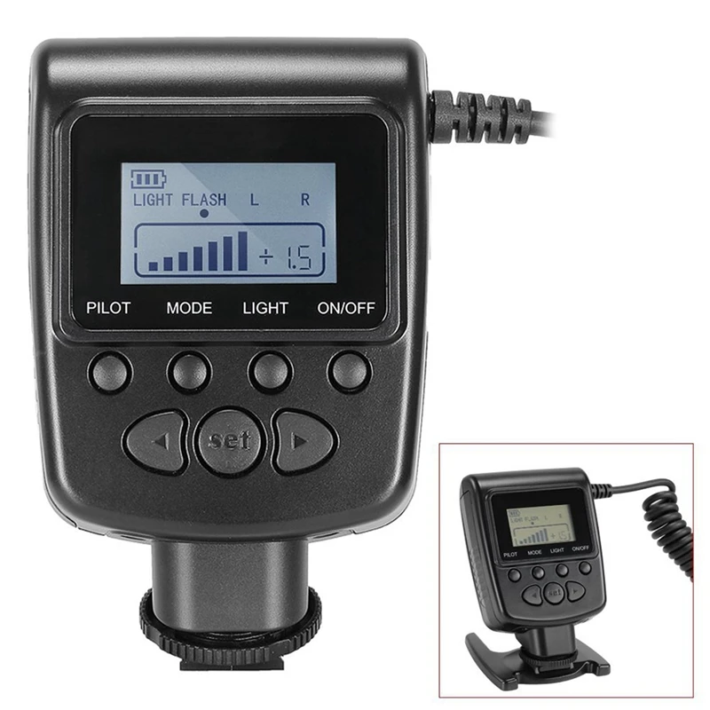 Светодиодное кольцо для макросъемки комплект вспышек с 8 переходными кольцами