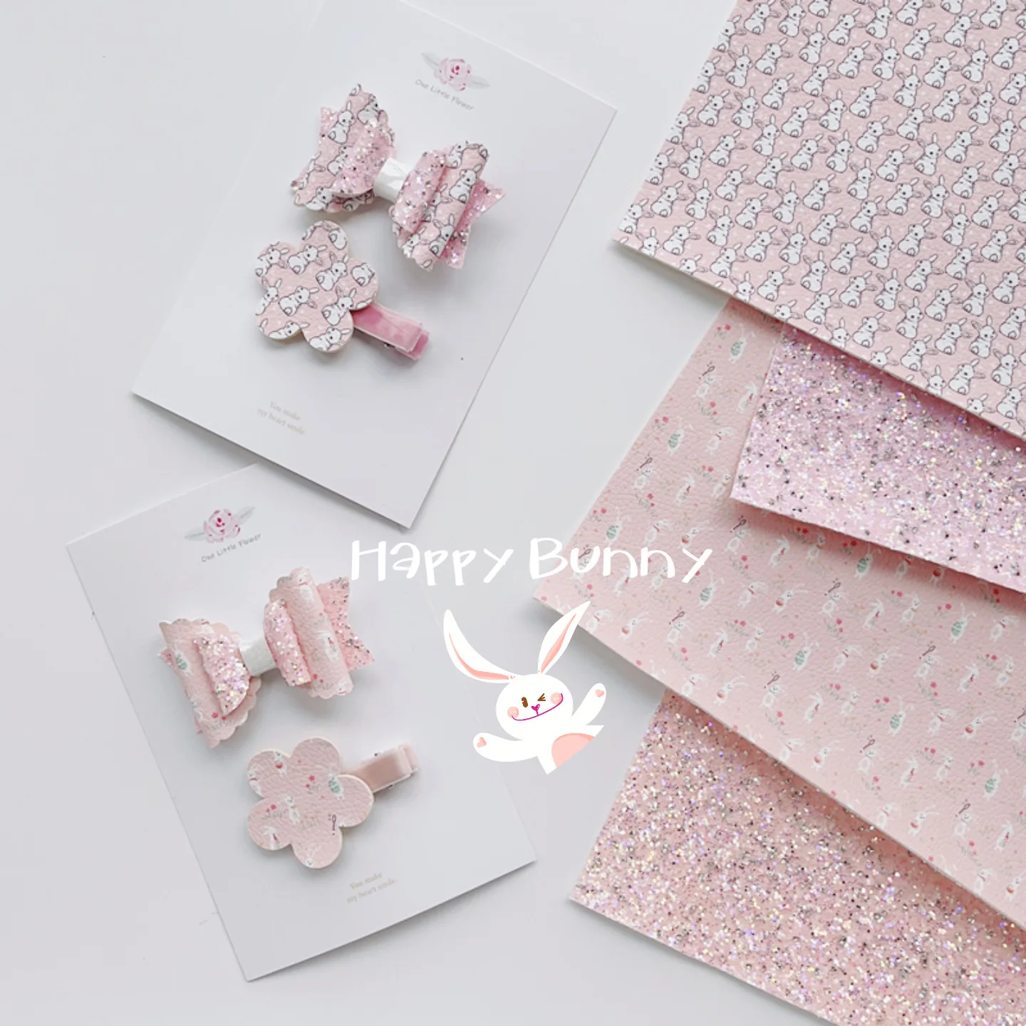 Новый Симпатичный розовый кролик радуги A4 Счастливой Пасхи идеально сделает