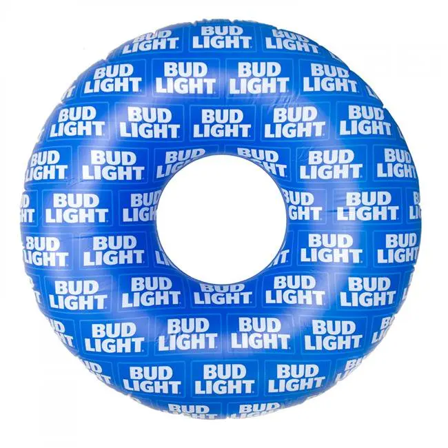 

All-Over Print Pool Float Ring - Blue