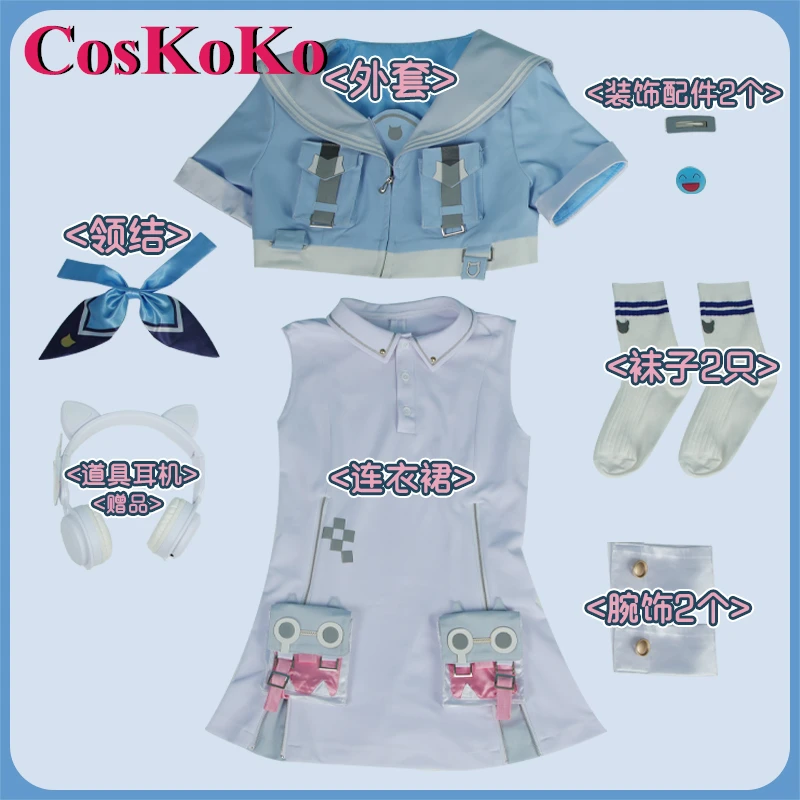 【На заказ】CosKoKo Shifty Косплей Аниме Игра NIKKE Костюм Милая Изящная Униформа Хэллоуин