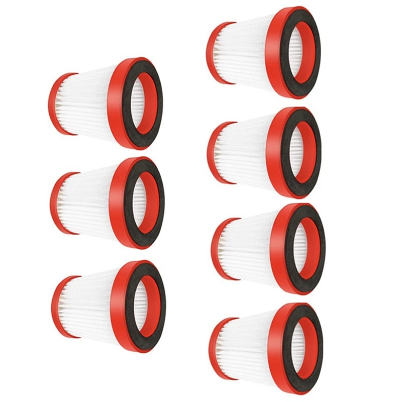 

7Pcs for Deerma VC01/VC10 Cordless Vacuum Cleaner Accessories H11 Filter Grade Folding Filter