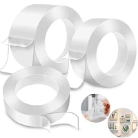 monster tape waterproof wall stickers reusable heat resistant bathroom home decoration tapes transparent double sided nano tape