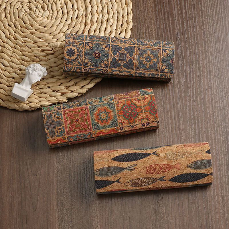 

Spectacle Case Retro Exotic Pattern Creative Spectacle Case Tribal Totem Art Personality Sunglasses Storage Box Sunglass Case