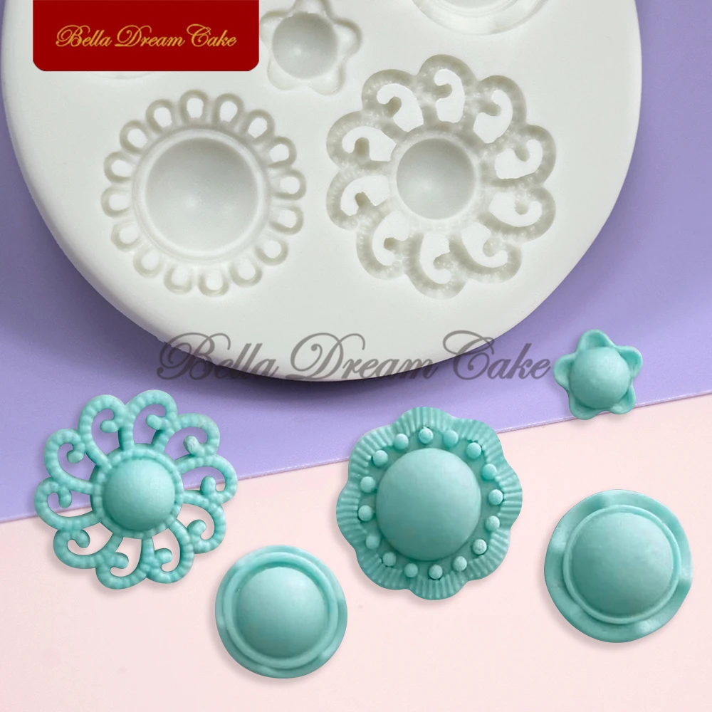 3D мини-брошь для ювелирных изделий дизайнерская силиконовая форма инструмент