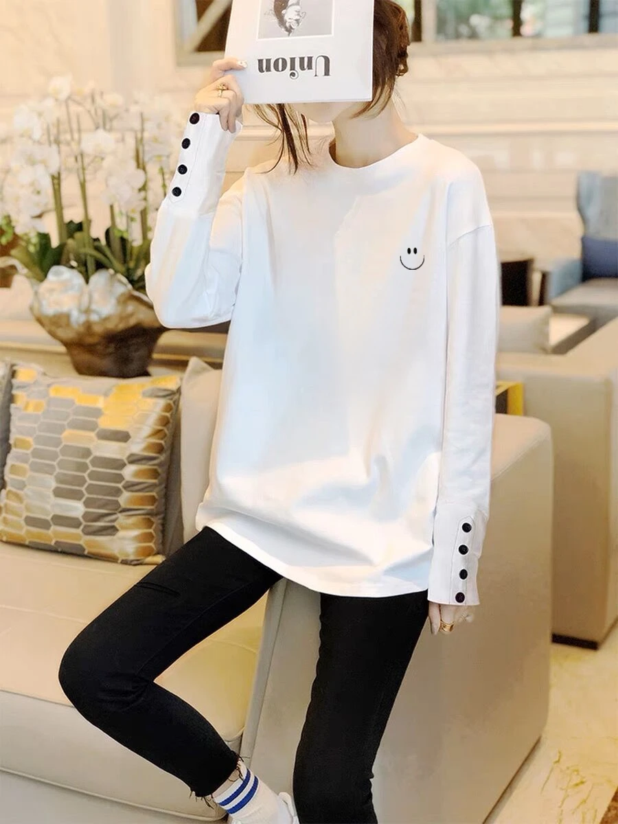 Европейские товары теплая нижняя рубашка на флисовой подкладке женская