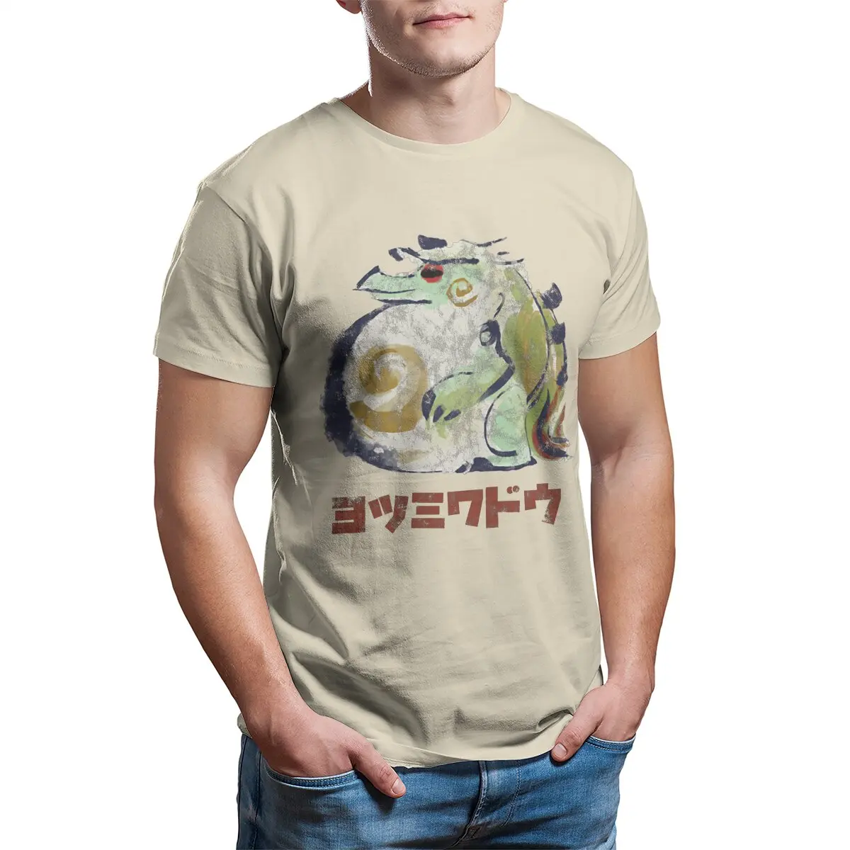 Мужская футболка Monster Hunter Rise Tetranadon Kanji Icon