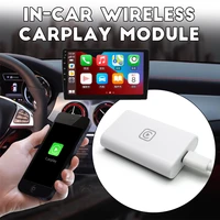 1pcs carplay box wireless carplay dongle adapter white car navigation player abs for original car screen with wired carplay
