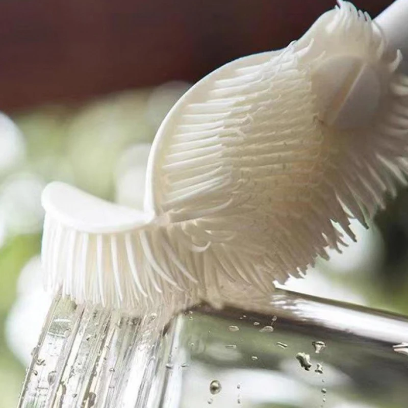 Силиконовая Женская Бутылка Для Воды С Длинной Ручкой Очистки Бутылки Молоком