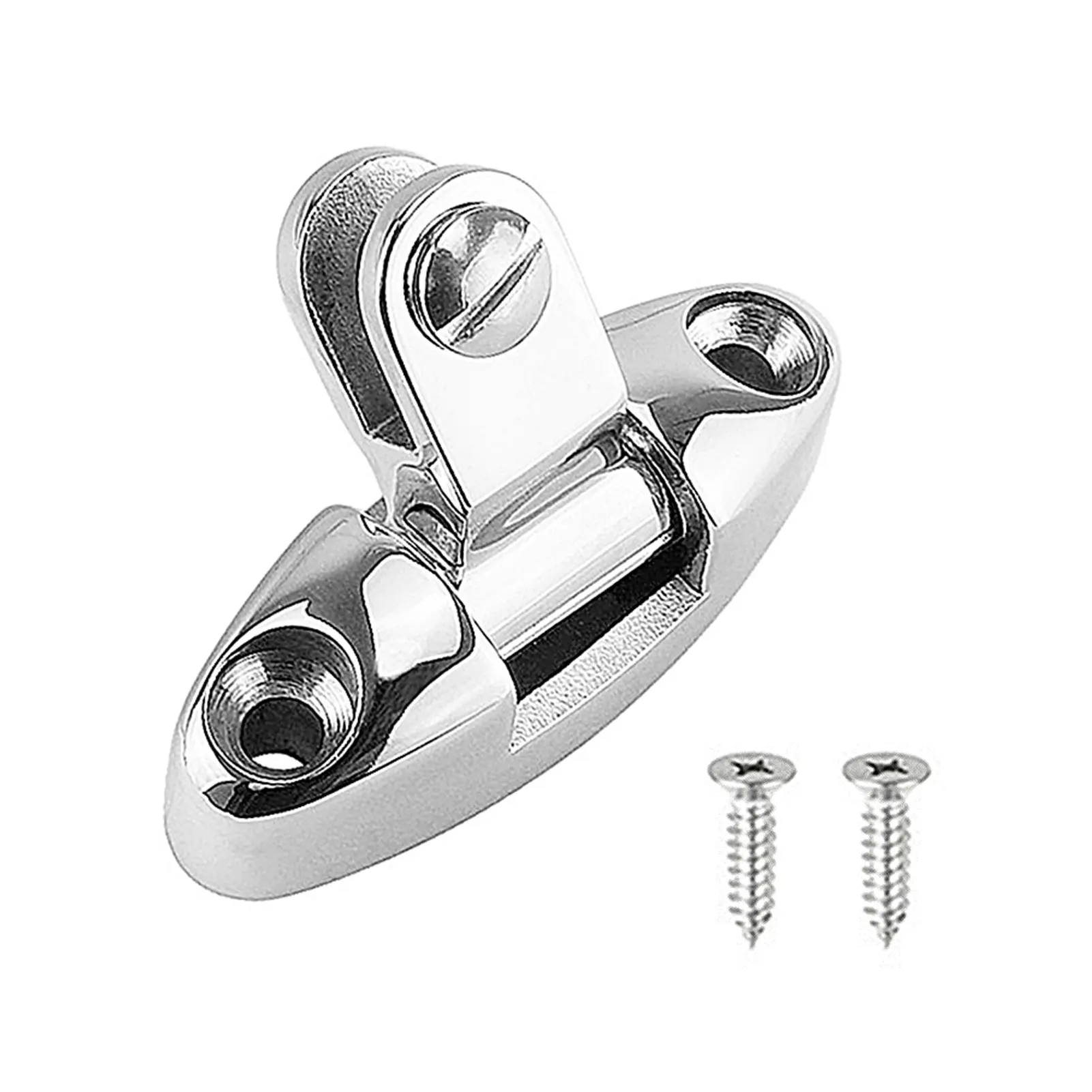 

Boat Bimini Top Mount Yacht Quick Release Heavy Duty Hardware Fitting Durable Stainless Steel Deck Hinge Universal 180 Swivel