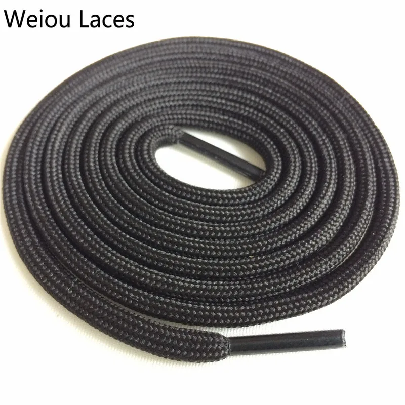 Weiou Outdoor Polyester Casual Sneakers Rope Shoelaces Grey Skate Boot Shoe Laces Strings For Martin Boots Sport  Men Shoes