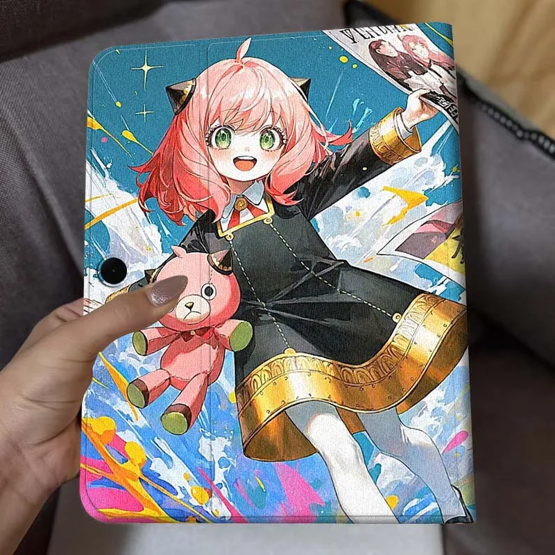 S-SPY×F-FAMILY Anime Cute для Oppo Pad X SE 4 3 11 13,2 11,61 11,4 10,36 Pro 2 Air2 2025 Мягкий чехол для планшета с шелковым узором (art.: 3920d38f5bfda) - 3920d38f5bfda