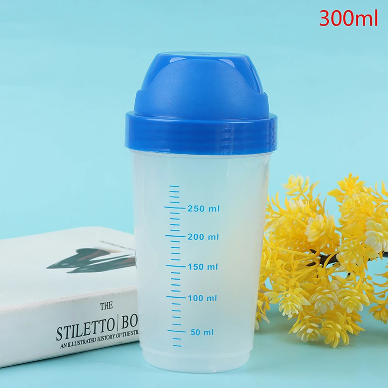 

1 Piece 300ml Shaker Bottle Creative Milkshake Protein Powder Mixing Bottle Shake Cup Plastic Shaker Bottle