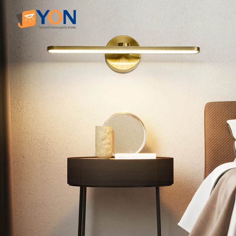 

Modern Makeup Lamp Mirror Lamp Mirror Headlight Waterproof Fog Simple Bathroom Mirror Cabinet Led Wall Lamp Bathroom Lamp