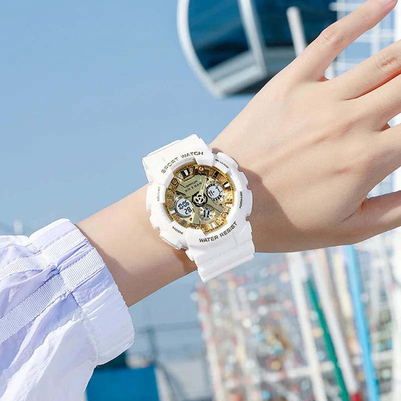 2022 Luxury Fashion Digital Watch Women Led Sport Watch for Women Wrist Watch Ladies Waterproof Electronic Famous Brand Watch enlarge