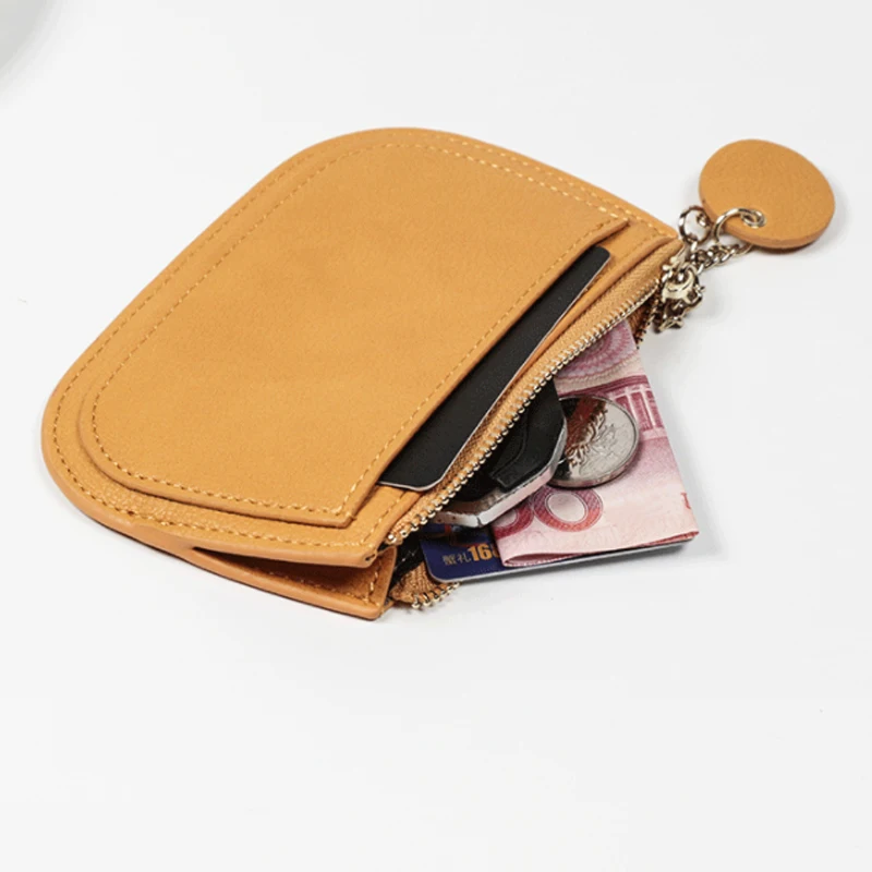 

Zipper Wallet Storage Bag Ultra-thin Coin Purse Shell Coin Pouch Card Holder Casual Mini Stylish Simplicity Small Fresh Wallet
