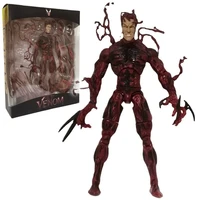 26cm venom joint movable anime doll action figure pvc toys collection figures for friends gifts