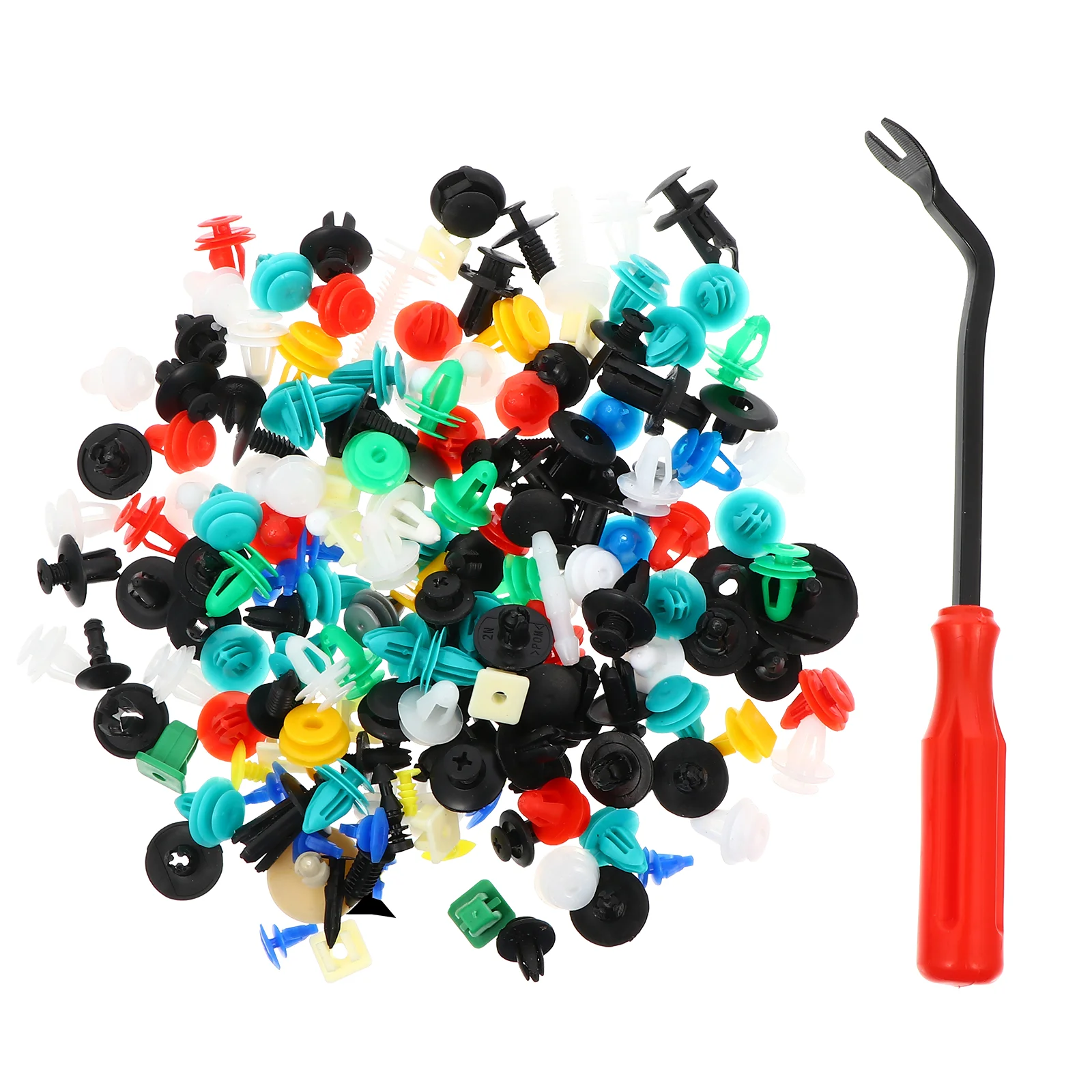 

500 Pcs Auto Body Clips Body Kit Panel Trim Clips Auto Fastener Clips Rivets Clip Replacement Kit Car Door Bumper