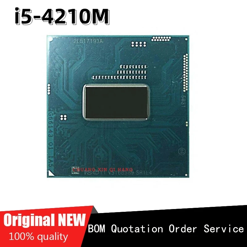 

For i5-4210M i5 4210M SR1L4 2.6GHz Dual-Core Quad-Thread I5 4210M CPU Processor Socket G3/rPGA946B