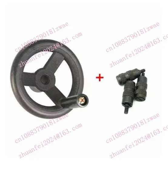 

1 комплект, высококачественный фрезерный станок B125 + 126, черный пластиковый маховик и 3X B110 + B111, обратная ручка подачи для фрезы BRIDGEPORT