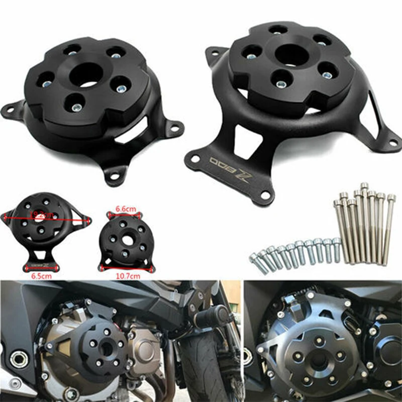

Motorcycle Engine Stator Cover Engine Guard Protection Side Shield Protector for Kawasaki Z750 Z800 Z 750 800 2013 - 2017