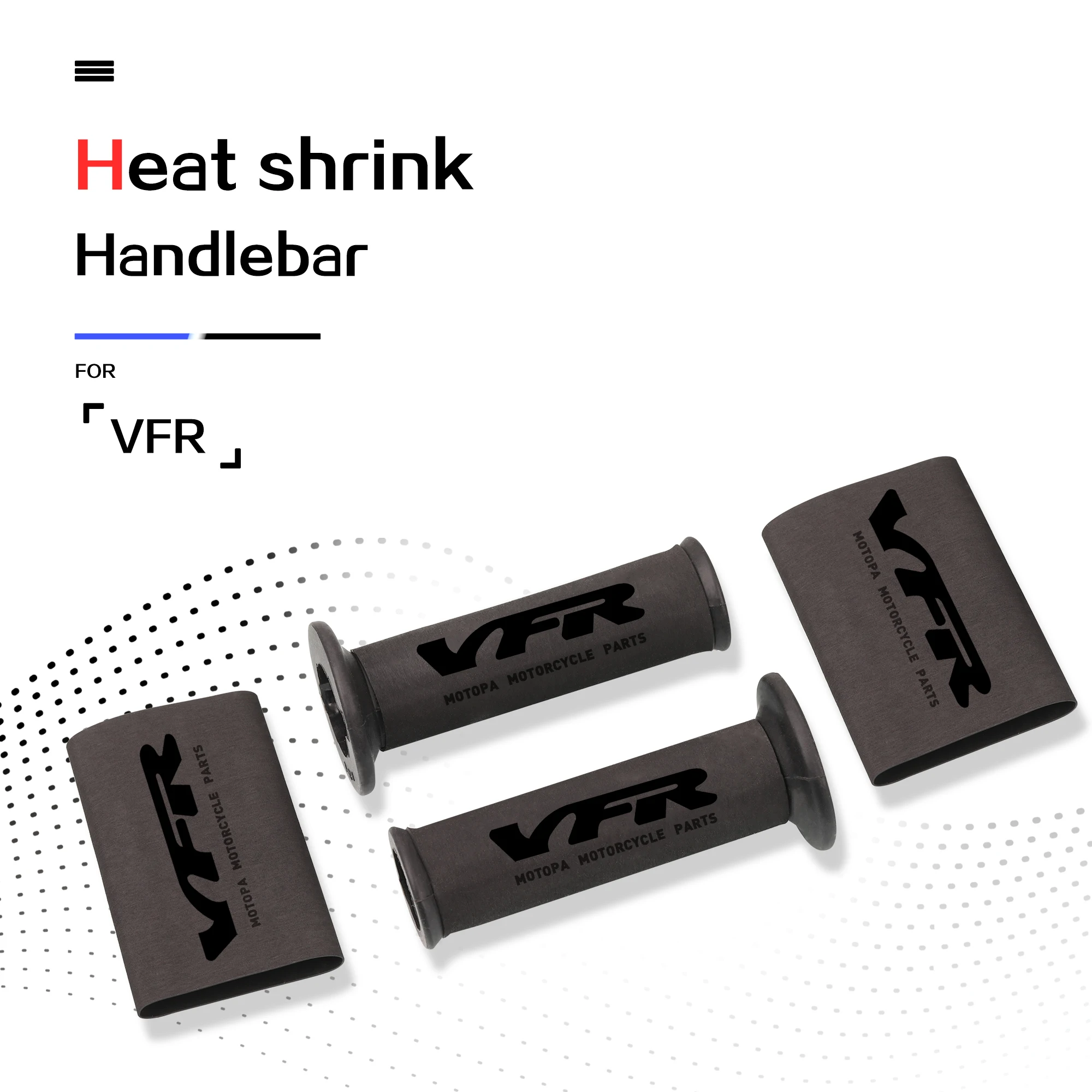 Мотоциклетные универсальные ручки крышка руля термоусадочная руль оболочка