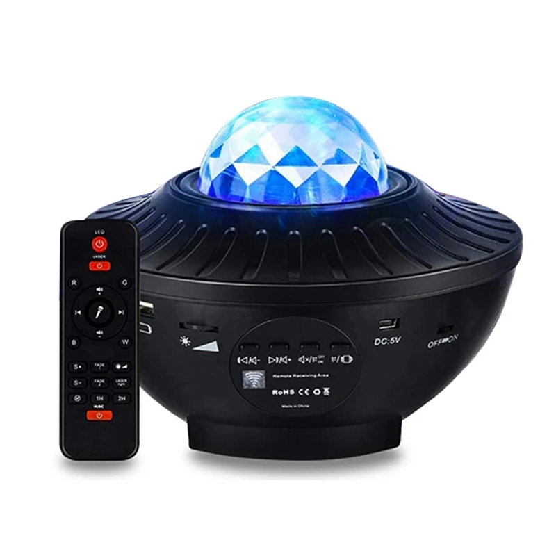 

Звездный проектор-потолочный светильник Galaxy-детский ночник с Bluetooth-детский ночник с дистанционным управлением