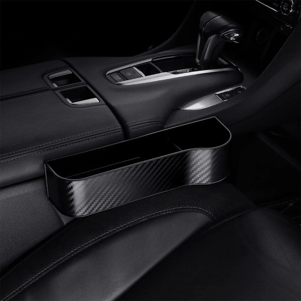 

New Practical Durable Car Storage Box Organizer Car Crevice Slot Cups Holder Decor Part 1PC 1x 25.8*6.1*16.4CM
