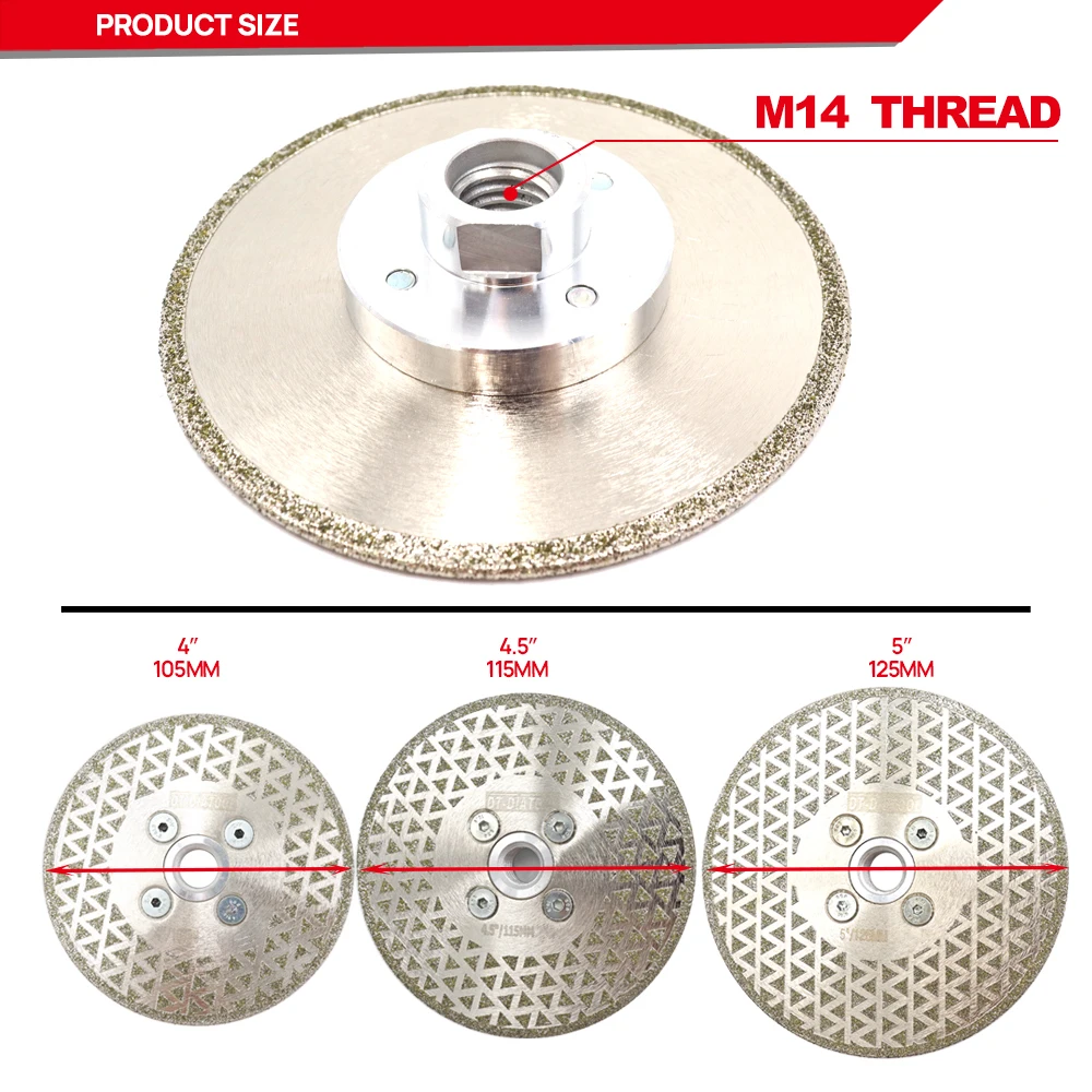 

DT-DIATOOL Алмазный диск для резки и шлифовки плитки 105/115/125 мм