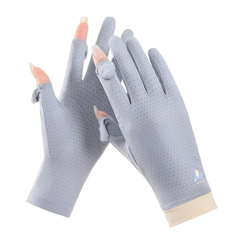 

Summer Women Sports Cycling Gloves MTB Road Bike Racing Glove Women Ice Feeling Bicycle Sun Protection Gloves Non-slip Driving