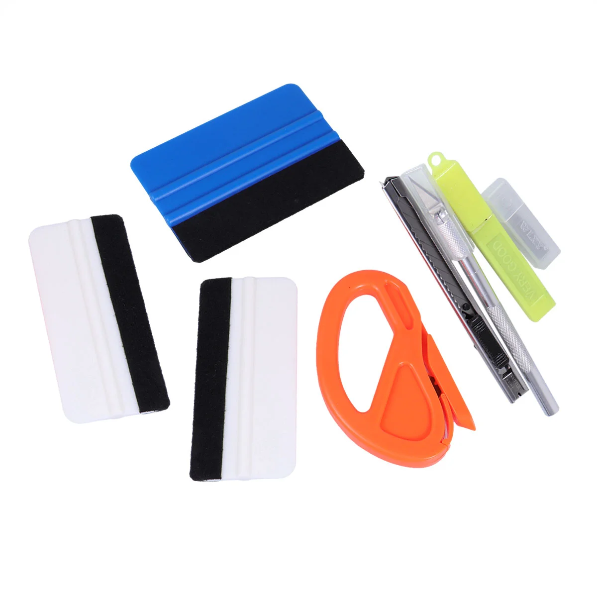 

Carbon Fiber Magnetic Stick Squeegee Wrap Vinyl Film Tool Wrapping Scraper Auto Window Tint