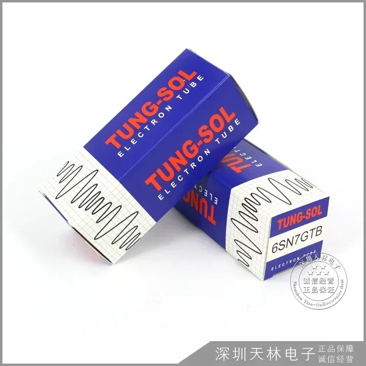 Электронная трубка TUNG-SOL 6SN7 замена 6N8P/6H8C/CV181 вакуумная оригинальная Заводская