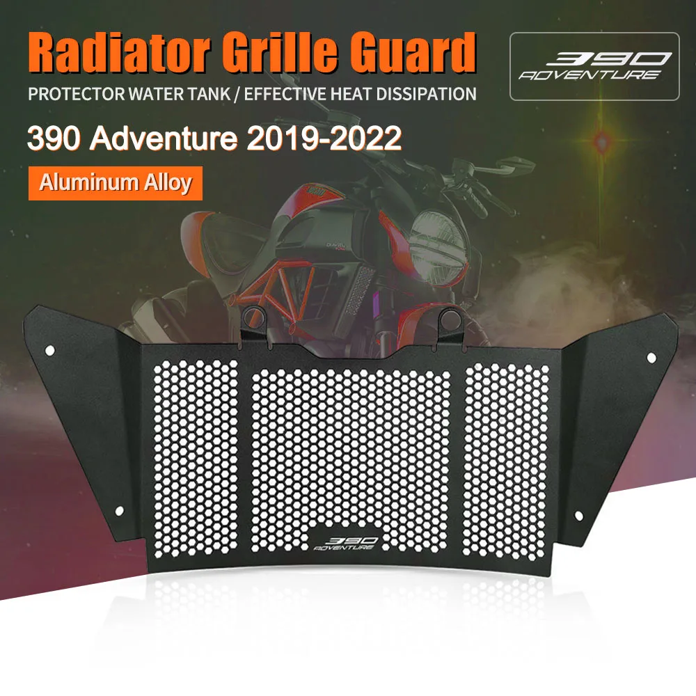 

Radiator Guard Fit For 390 Adventure 2019 2020 2021 Radiator Grille Protector Cover Aluminum 390 ADV 390ADV Motobike Accessories