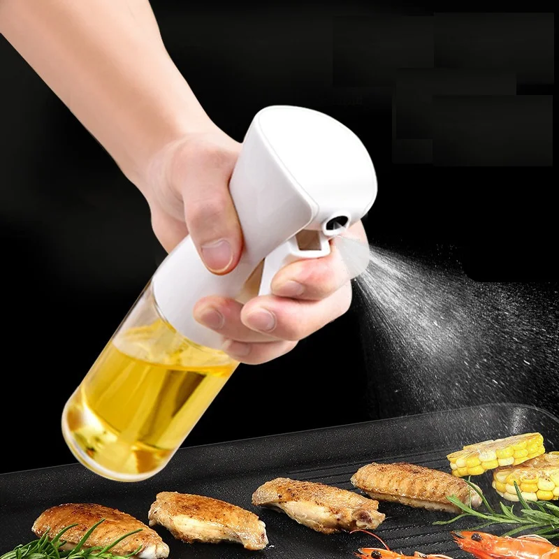 

300ML Olive Oil Spray BBQ Cooking Baking Vinegar Mist Sprayer Barbecue Spray Bottle Cooking BBQ Picnic Tools Kitchen Oil Bottle