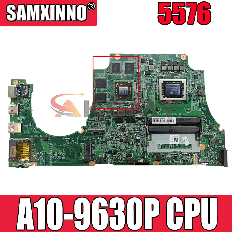 

Материнская плата Akemy для ноутбука Dell Inspiron 5576, новая модель, AM9C WVX00, DAAM9CMBAD0, материнская плата 100% протестирована