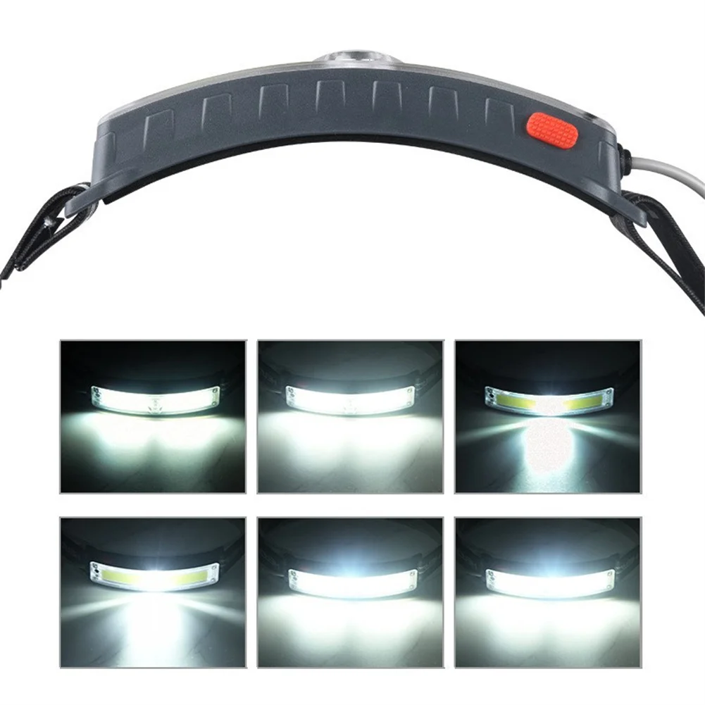 

Outdoor Camping Induction XPG+headlights USB Rechargeable Charging Waterproof Headlights LED Strong Headlights Head Band Lamp