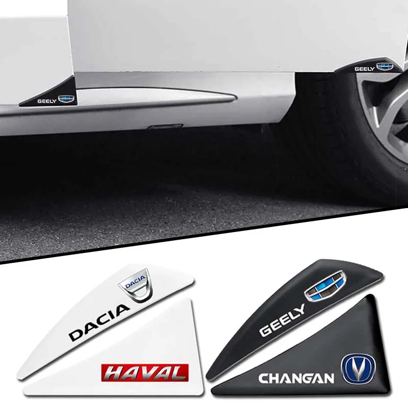 

4x Car Logo Door Front Rear Anti-collision Sticker for Suzuki Swift Sport Jimny Grand Vitara Alto SX4 Alivio Samurai Accessories