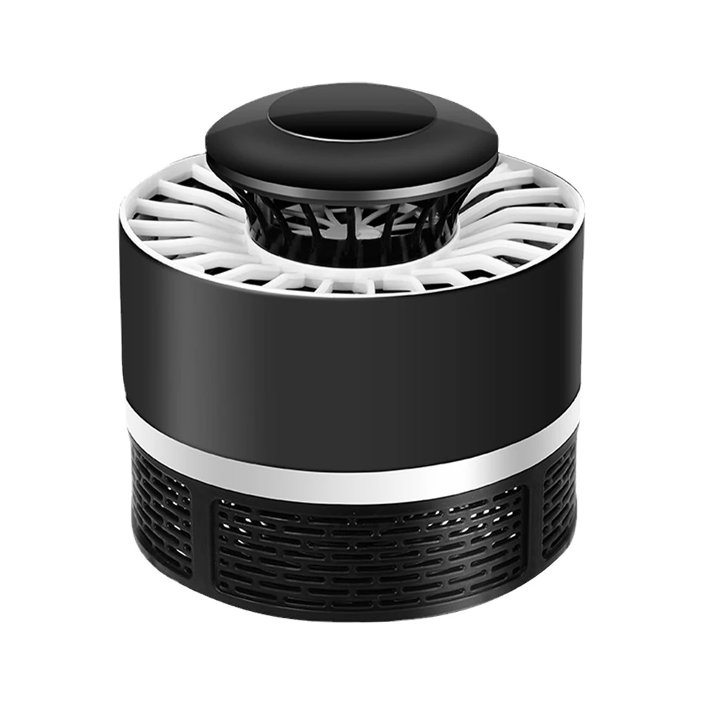 

USB Powered Kitchen Round PP Home Office Wide Angle Surround Trapping Low Noise Indoor Outdoor Sleeping Mosquito Killer Lamp